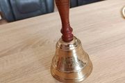 Vintage RMS Titanic Captains Table Brass Hand Bell