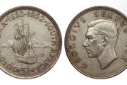 S.Africa 5 shillings 1952 Silver