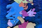 Wall Foam Poster  Pooh Bear and Friends.