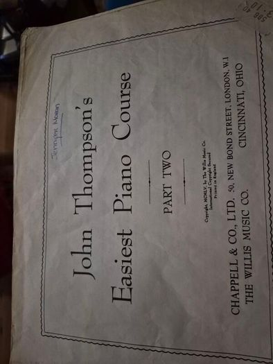 John Thompson's Easiest Piano Course