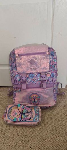 Smiggle Backpack & Matching Pencil Case Set