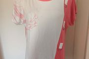 Coral top size UK20 EU48 Postage included