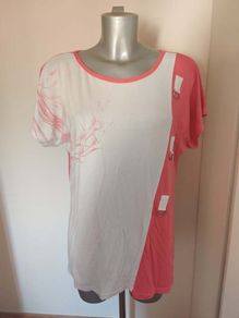 Coral top size UK20 EU48 Postage included