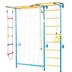 Wall Gym for Kids 7 in 1 Steel Indoor Kids Gym for Exercise Climbing Toys