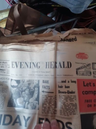 vintage newspapers