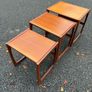 Retro Vintage G Plan Quadrille nest of tables c1970 Image 4