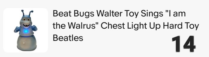 Beat Bug (Singing Walter (1615)  1