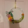 Handmade contemporary Easter wreath Image 4