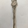 Antique South African Silver Coin Souvenir Spoon Image 5