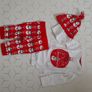 NEW My first Christmas pjs with hat up to 3 months F&F Image 5