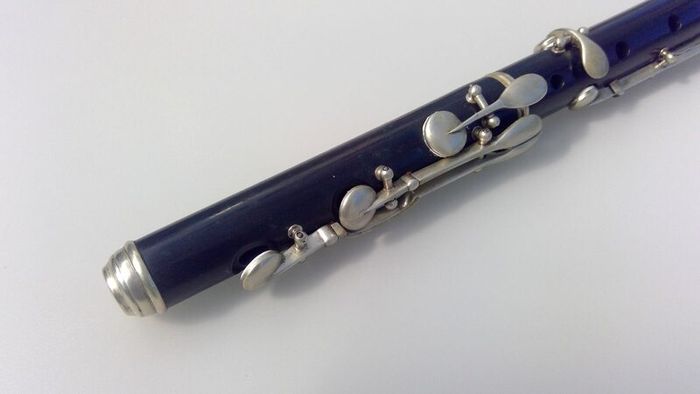 Antique D flute Cocuswood  8 key