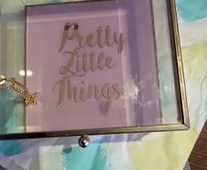 Trinket box glass