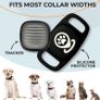 Dog Tracker, Pet Tracker with Dog Collar Tracker Holder, Dog Tracker with No Monthly Fees for Location Tracking, Work with Find My Only iOS, No GPS Image 4