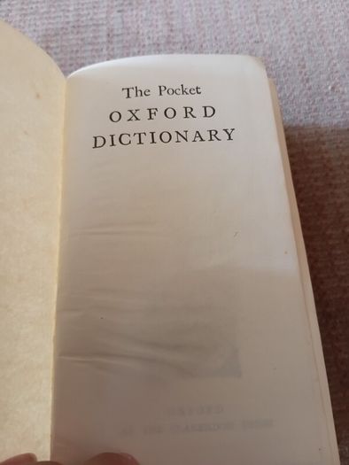 1965 The Pocket Oxford Dictionary of Current English. Lexicon. Vintage.