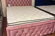 Plush Pink Luxury beds and Mattress