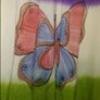 Summer ombre midi dress butterfly size UK20 EU48 Postage included Image 3