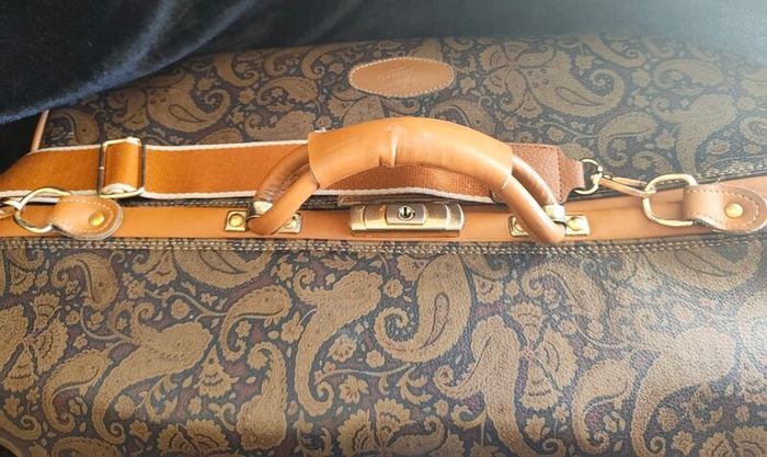 vintage Texier travel/duffel bag