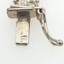 Vintage 925 Sterling Silver Wide Woven Link Italian Bracelet Image 7