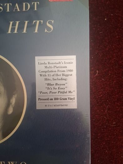 Lp Linda Ronstadt Greatest Hits Volume Two