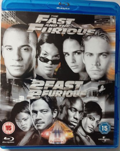 Fast & Furious Movies 1-7 [Blu-ray Movie] Paul Walker & Vin Diesel [Blu-ray Movie]