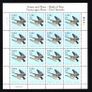 2010 Ireland Fauna & Flora: Birds of Prey Commemorative Stamps Sheetlet Plate 1A1A1A1A Mint Never Hinged (MNH) Image 3