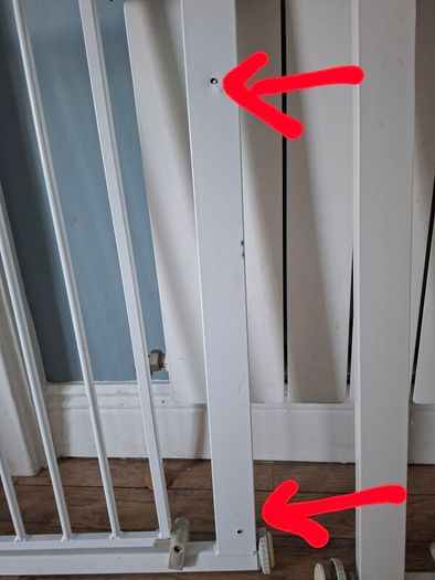 2 x child safety stair gates