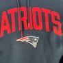 Nike New England Patriots NFL Authentic Therma-FIT Hoodie Mens M Navy Image 4