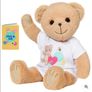 Baby Born Teddy Bear Plush With White Tshirt Image 7