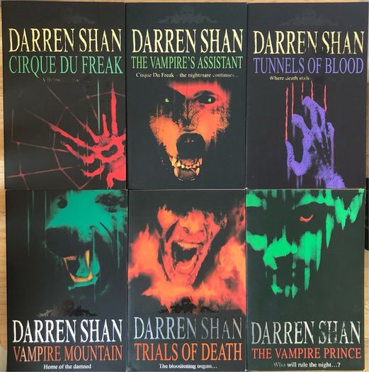 The Saga of Darren Shan - volumes 1-6