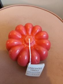 Halloween Pumpkin candle