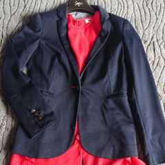 Navy Office Jacket  Size 10