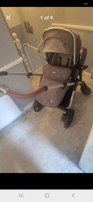 silver cross wave tandem buggy