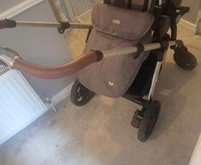 silver cross wave tandem buggy