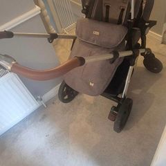 silver cross wave tandem buggy