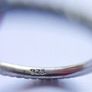 Vintage Sterling Silver 925 Sparkle Ring size S - 2,8g Image 8