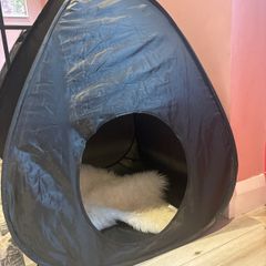 Pop-Up Sensory Blackout Tent with Light