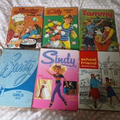 Mixed Vintage Annuals For Girls 5 Euro EACH
