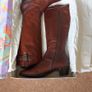 Tall Leather Boots size 39 (6) Image 5