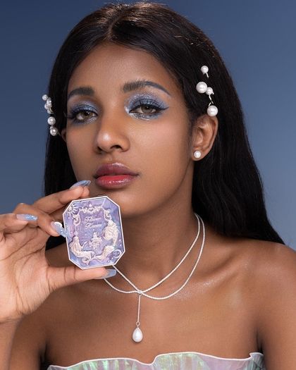 Flower Knows Moonlight Mermaid Collection Jewelry Blush in 01 Snow Goddess
