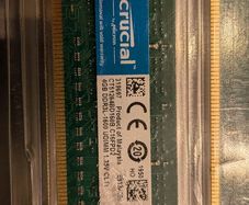 Crucial 8gb (2x4gb) Ddr3 1600mhz Ram - Pc3-12800