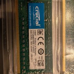 Crucial 8gb (2x4gb) Ddr3 1600mhz Ram - Pc3-12800