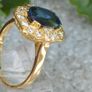 Beautiful Vintage 3.6ct Sapphire & Diamond Ring - 18ct Image 5