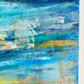 Large Framed Original Seascape by Artist Irish Art Original Art Abstract Art Image 8
