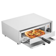 Countertop Electric Pizza oven 12inch 1500W 0-300C Temp Range