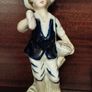Vintage Porcelain figurines, gathering the grapes Image 6