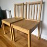 Laura James Pale Oak Dining Chairs (x2) Image 3