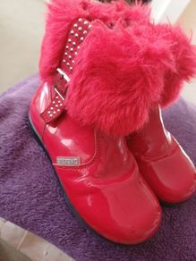 Step2WD Kiddies   Red Ankle Boots