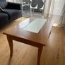 Wooden Coffee Table with Glass Insert Image 2
