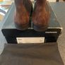 Magnanni Men's Cognac Suede Chelsea Boots Image 2