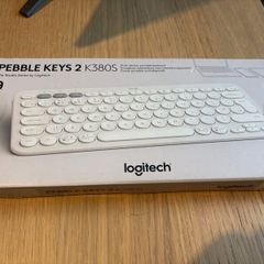 Logitech Pebble Keys 2 K380s, White, New Sealed